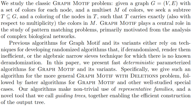 Deterministic Parameterized Algorithms for the Graph Motif Problem (2014) 10.1.1.636.3254 2021-12-03 18-21-26 image0.png